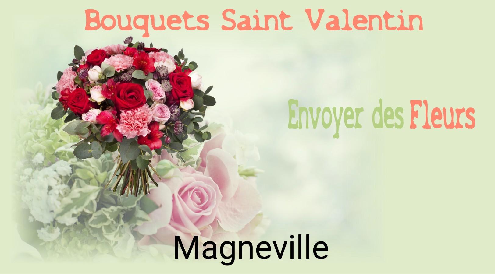 Roses de Saint-Valentin livrées à Magneville